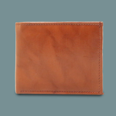 Ohanis Genuine Leather Tan Wallet For Men
